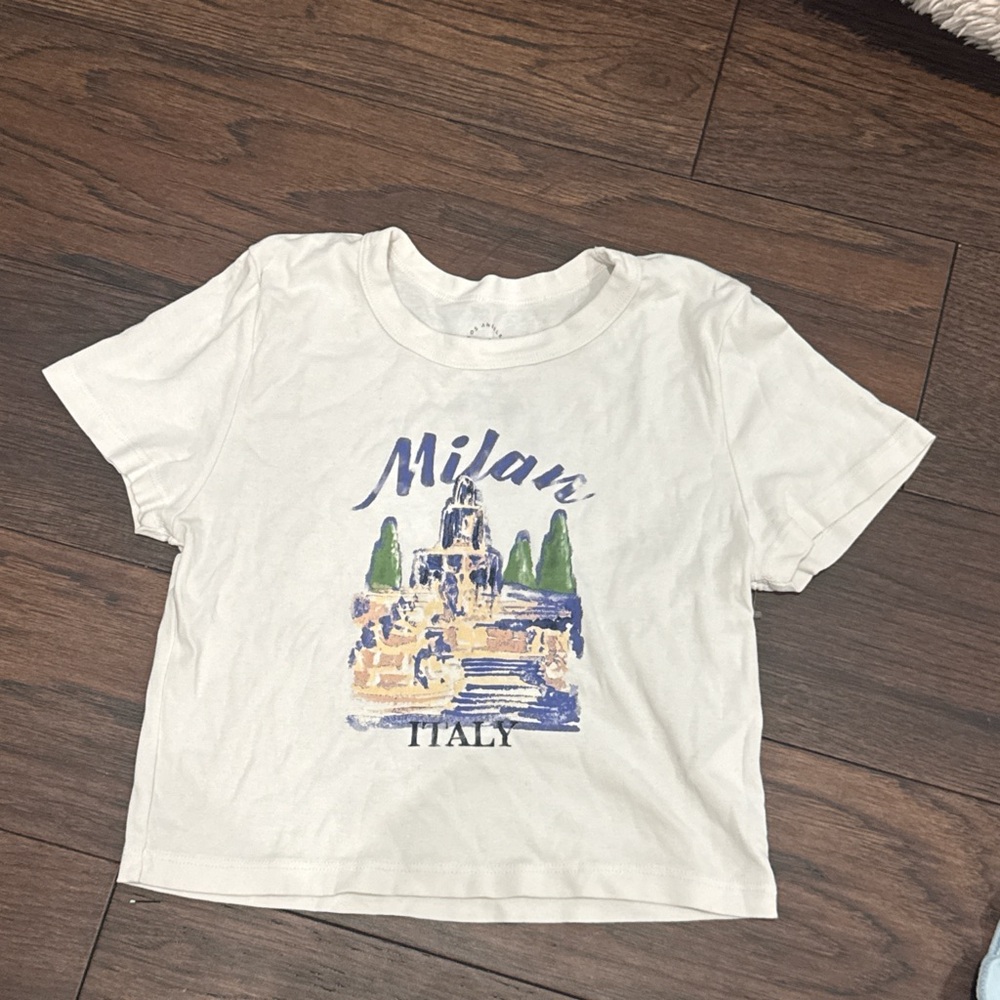 White Graphic Kids T-Shirt
